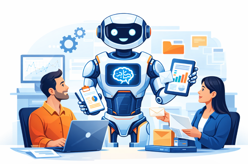 Equipo usando ChatGPT